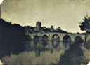 Cahors, pont de Cabessut, dit pont Neuf, et la ville