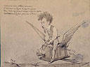 Portrait-charge de Gustave Le Gray, Henry de Montault