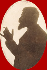 Charles Gerschel, Silhouette de Rodolphe Salis, le fameux cabaretier du Chat noir, vers 1895
