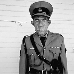 Sergeant F. de Bruin, Department of Prisons employee