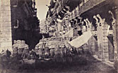 Palerme. 4. Rue de Tolède à Palerme. Barricade du général Türr
