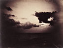tude de nuages, clair-obscur