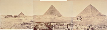 Egypte, les pyramides : panorama en 3 vues