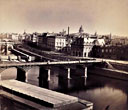 Paris. Passerelle des Arts et quai de Conti