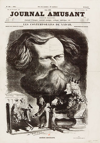 Loose leaf from issue 328 of <i>Le Journal amusant</i><br> © BnF, Prints and Photographs Department, TF-1133 (1)-FOL